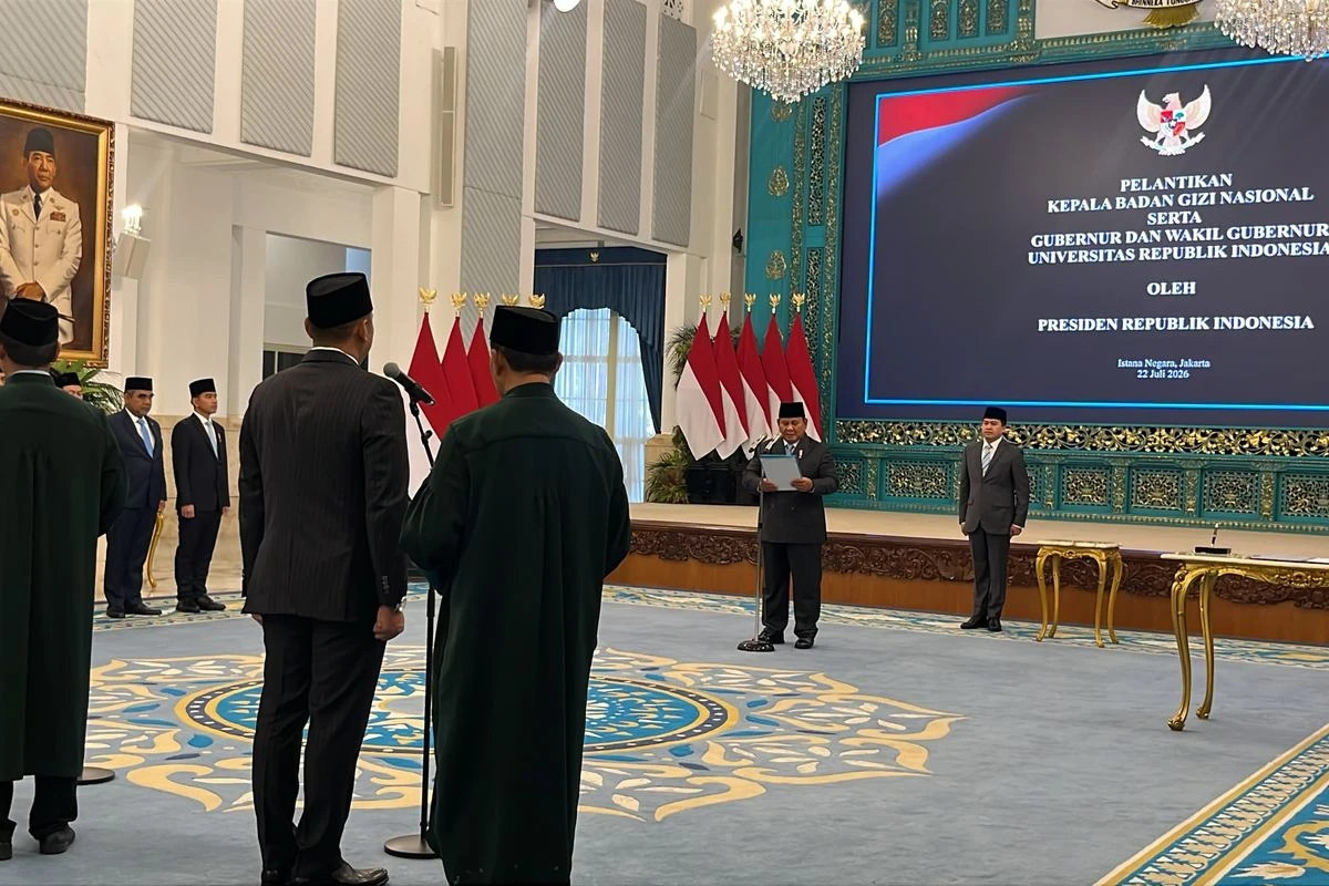 Prabowo Lantik Donny Ermawan sebagai Gubernur Universitas RI, Siapkan Lembaga Cetak Calon Pemimpin Bangsa