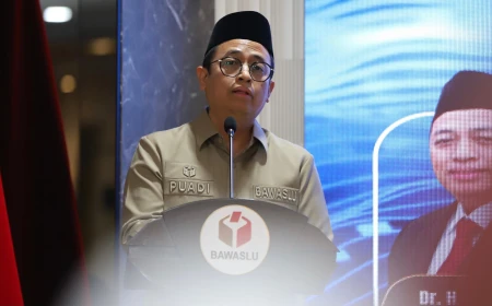 Bawaslu Buka Kompetisi Debat Penegakan Hukum Pemilu VI Tahun 2026 Nasional