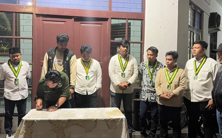 Enam Kandidat Ketua Umum PB SEMMI Teken Pakta Integritas Demi Persatuan Organisasi