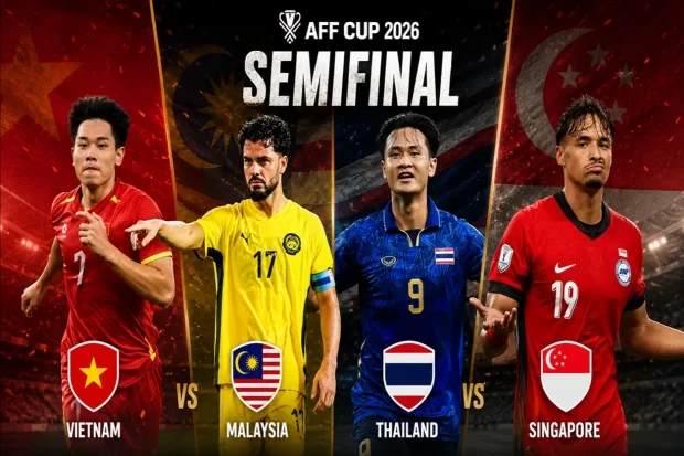 Semifinal Piala AFF 2026: Tak Ada Juara Baru, 4 Tim Berebut Tambah Koleksi Gelar