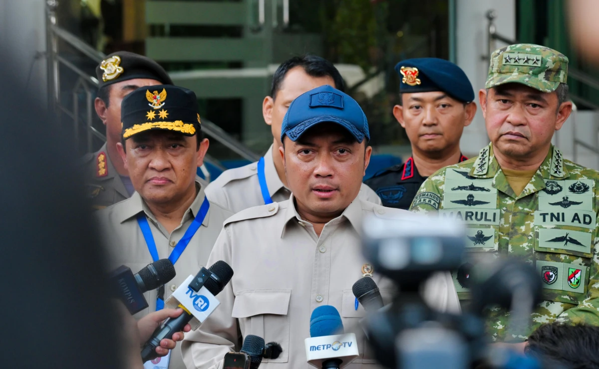 Prabowo Pantau Langsung Penanganan Karhutla di Kalimantan di Tengah El Nino