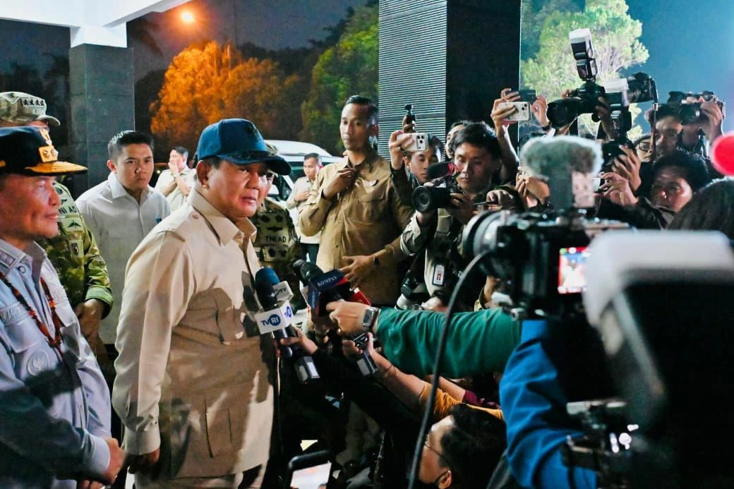 Prabowo Pastikan Penanganan Karhutla di Kalimantan Terus Diperkuat