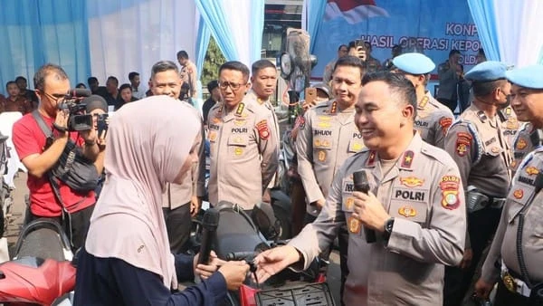 Polda Metro Kembalikan 67 Kendaraan Sitaan, KMHDI Jakarta Beri Apresiasi Polri