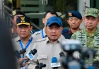 Prabowo Pantau Langsung Penanganan Karhutla di Kalimantan di Tengah El Nino