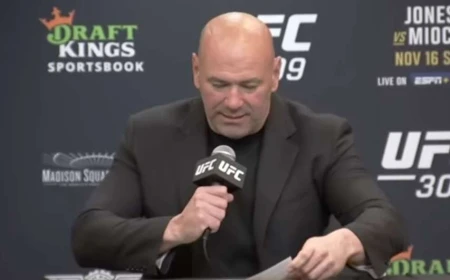 Dana White Kecewa Ian Machado Garry Tak Agresif saat Hadapi Islam Makhachev di UFC 330