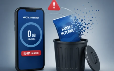 Komdigi Larang Operator Hanguskan Sisa Kuota Internet Pelanggan