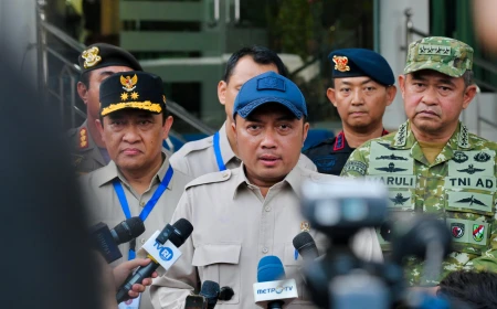 Prabowo Pantau Langsung Penanganan Karhutla di Kalimantan di Tengah El Nino