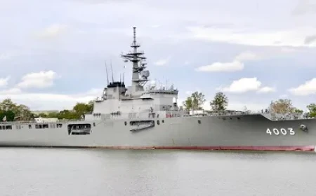 Jepang Kirim Kapal Militer dan 3 Helikopter ke Indonesia untuk Bantu Padamkan Karhutla