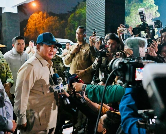 Prabowo Pastikan Penanganan Karhutla di Kalimantan Terus Diperkuat