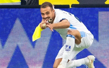 Selebrasi Kontroversial, Sayed Abu Farchi Diguyur Kartu Merah Saat Israel Hadapi Austria