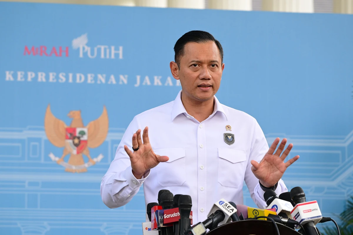 AHY Ungkap Baru 0,67 Persen Pelaku Usaha Ajukan Izin Penggunaan Air Tanah