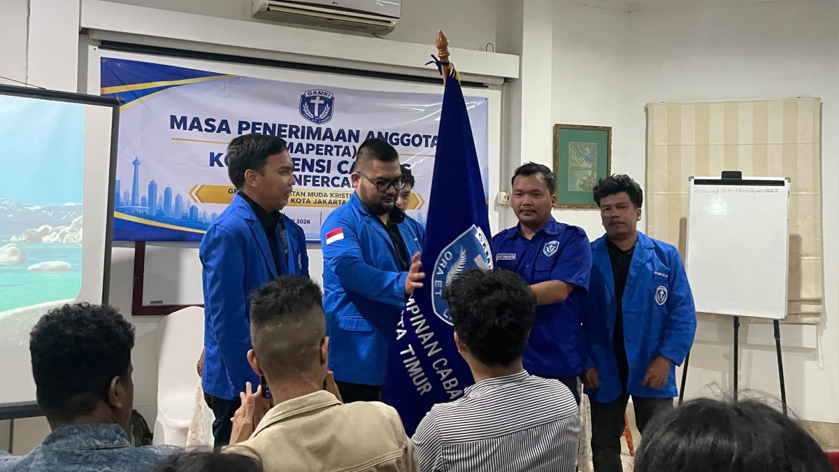 Ivan Cessar Simanjuntak Terpilih Jadi Ketua GAMKI Jakarta Timur Periode 2026-2029