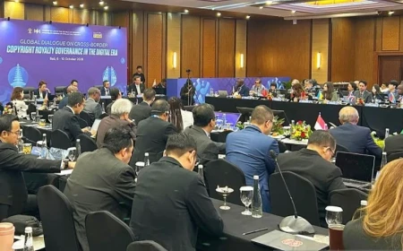 Indonesia Gelar Dialog Global Bahas Tata Kelola Royalti Hak Cipta Lintas Negara di Era Digital