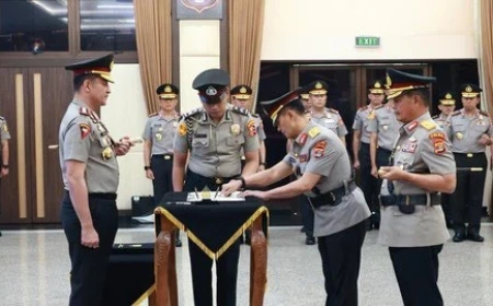  12 Hari Menjabat, Kapolri Suyudi Rotasi 450 Perwira 