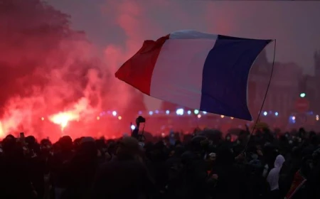 Sekitar 410.000 Orang Demo di Prancis, Polisi Tangkap 135 Orang