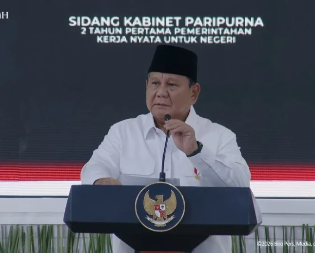 Prabowo Soroti Penyalahgunaan Teknologi hingga Seruan Tak Rendah Diri di Sidang Kabinet